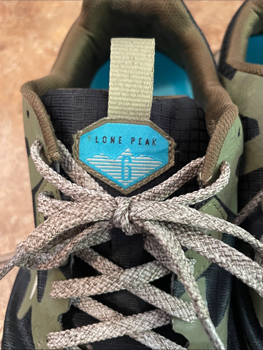 Altra Men's Green and Black Trail Running Sneakers - Picture 6 of 7
